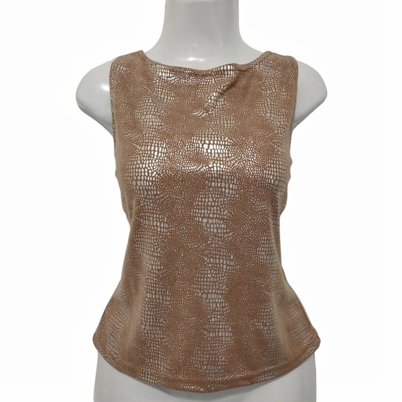A. Byer Tops - A. Byer - Sleeveless Backless Blouse